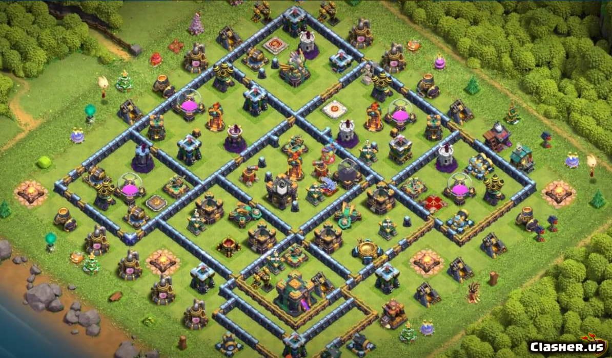 Copy Base Town Hall Th War Trophy Base E C With Link