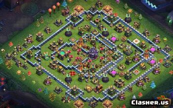 Town Hall 5 TH5 War Trophy Base 4A074D00 With Link 3 2023