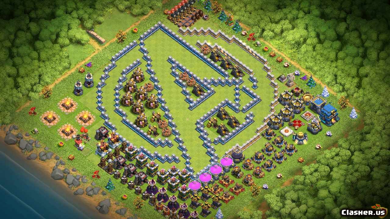 Town Hall 18] Th18 Avengers Logo   Fun progress base [With Link ...