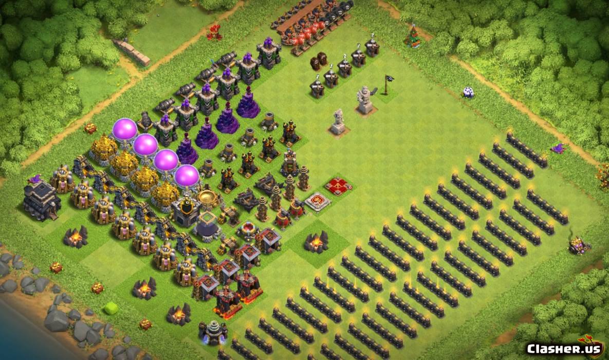 Copy Base [Town Hall 15] TH15 War/Trophy base #142 [With Link] [9-2022] -  Farming Base - Clash of Clans | Clasher.us