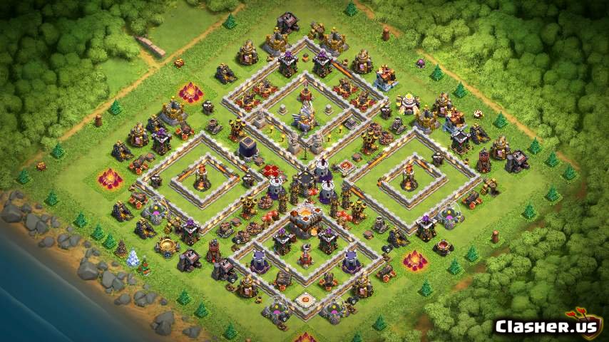 trophy base,th11, th 11, town hall 11, th11 maps, th11 base, ...