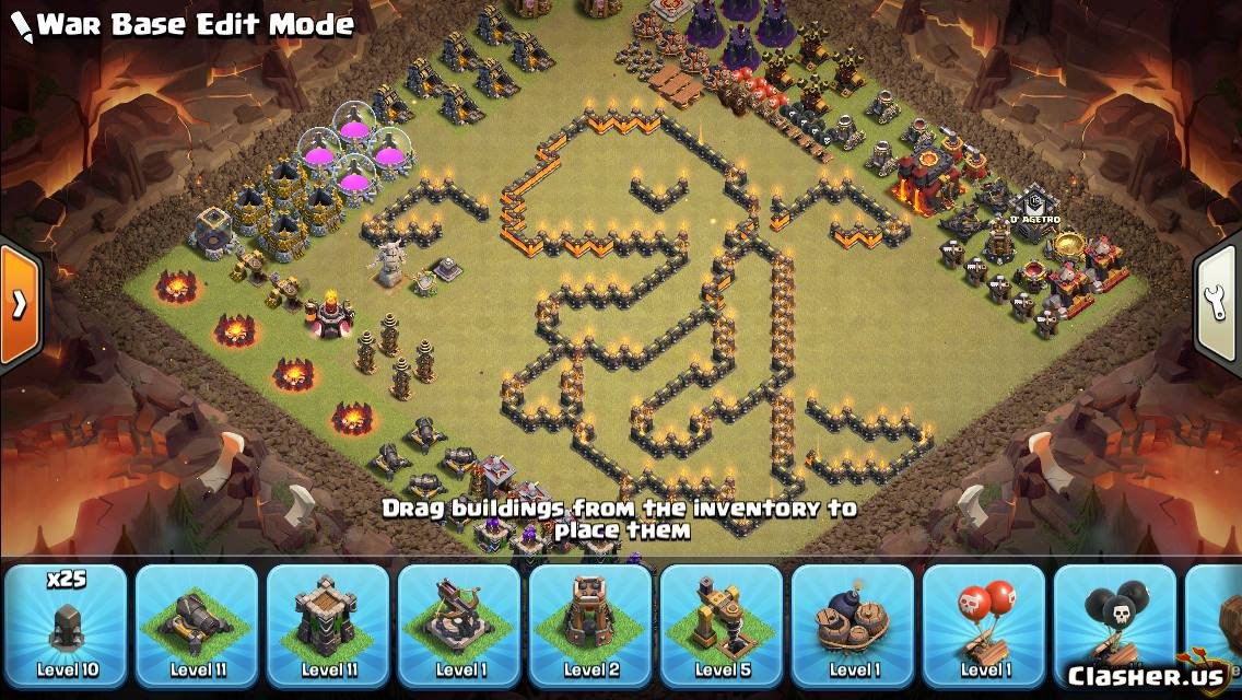Town Hall 9] Th9 Baby Drag Funny Base [With Link] [8-2019] - Hybrid Base -  Clash of Clans 