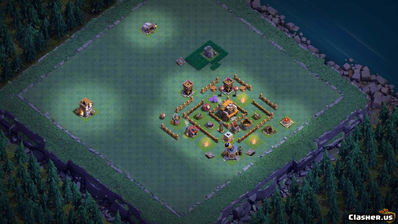 Builder BH3 top base v1 Link] [8-2019] - of Clans | Clasher.us