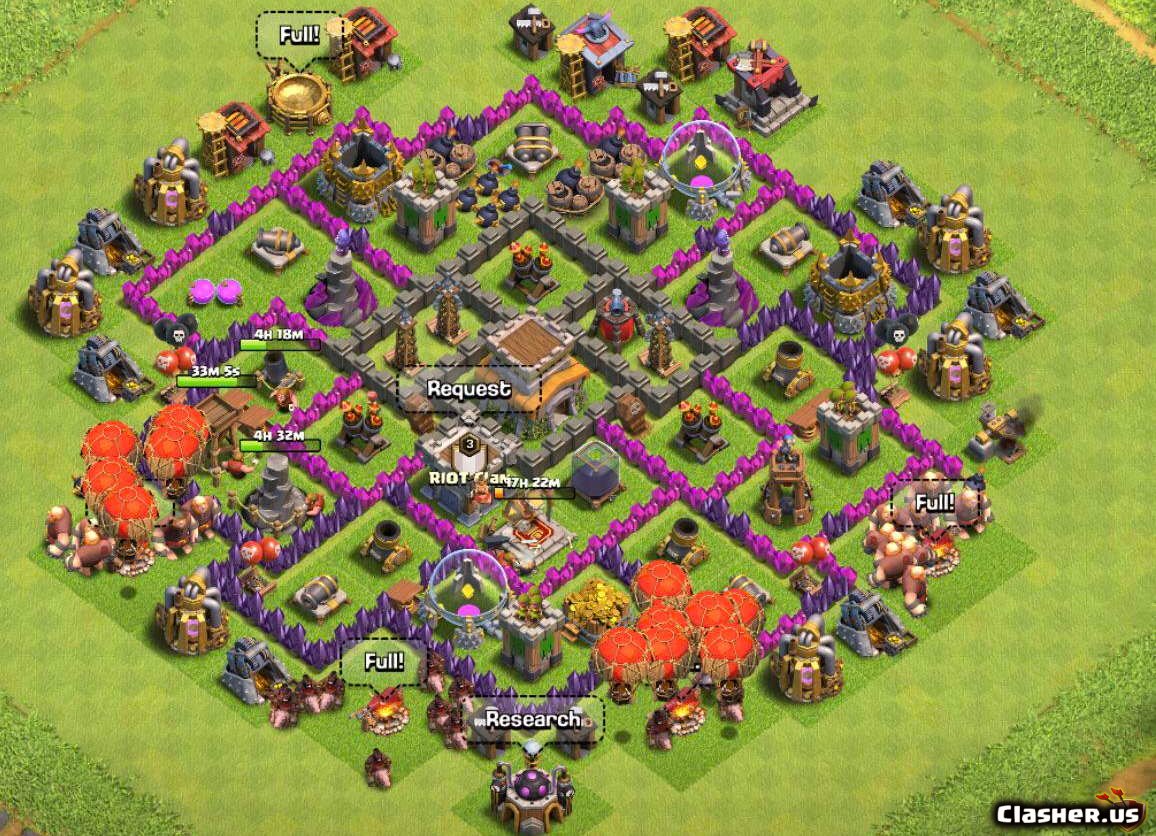 Town Hall 118] Th118 Best Base v18 [With Link] [18 180118]   Farming Base ...