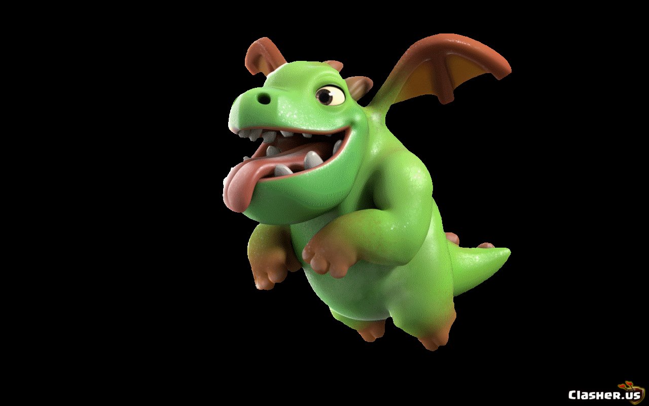 Baby Dragon v2 - Clash of Clans Wallpapers | Clasher.us