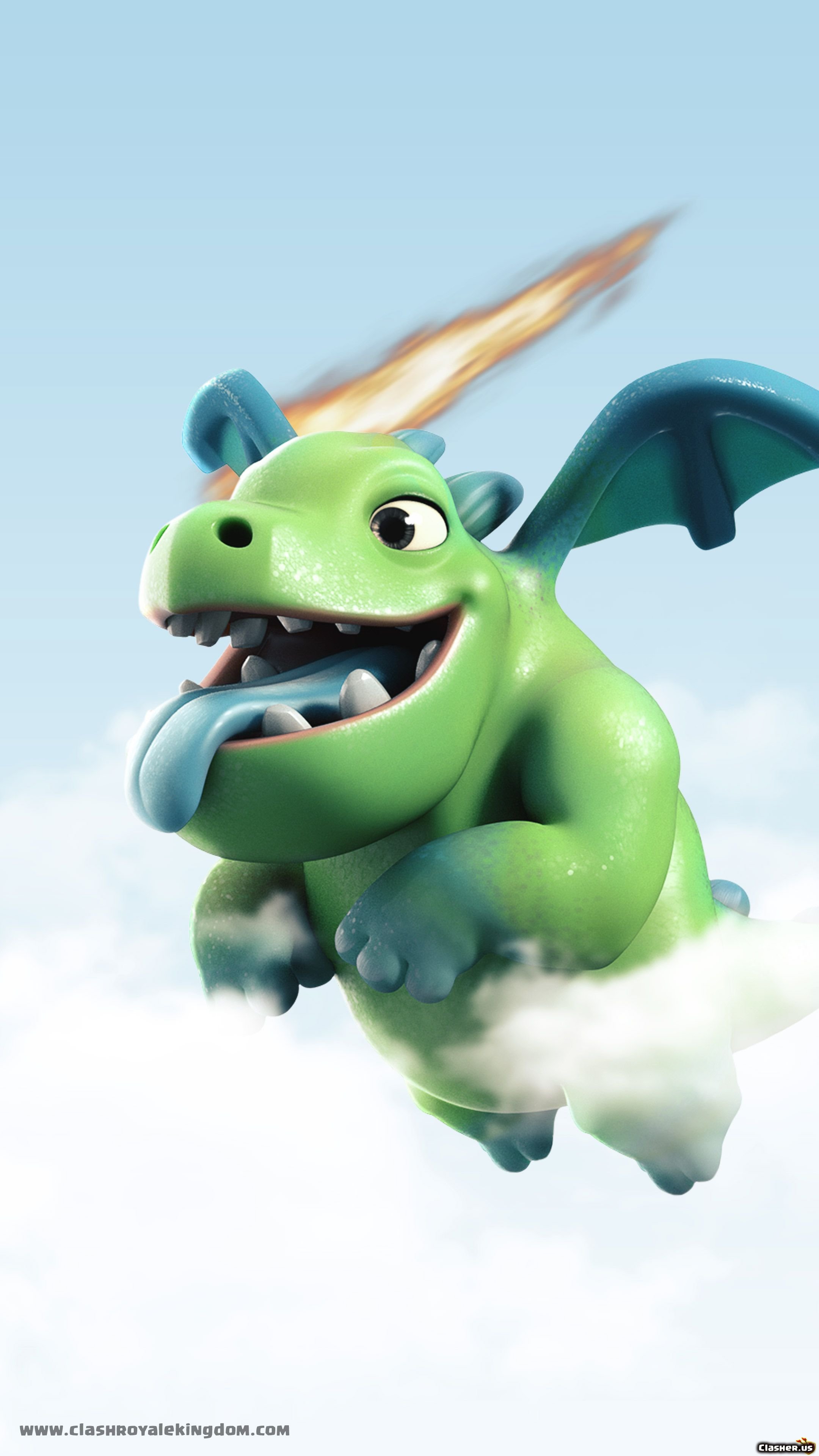 dragons clash of clans