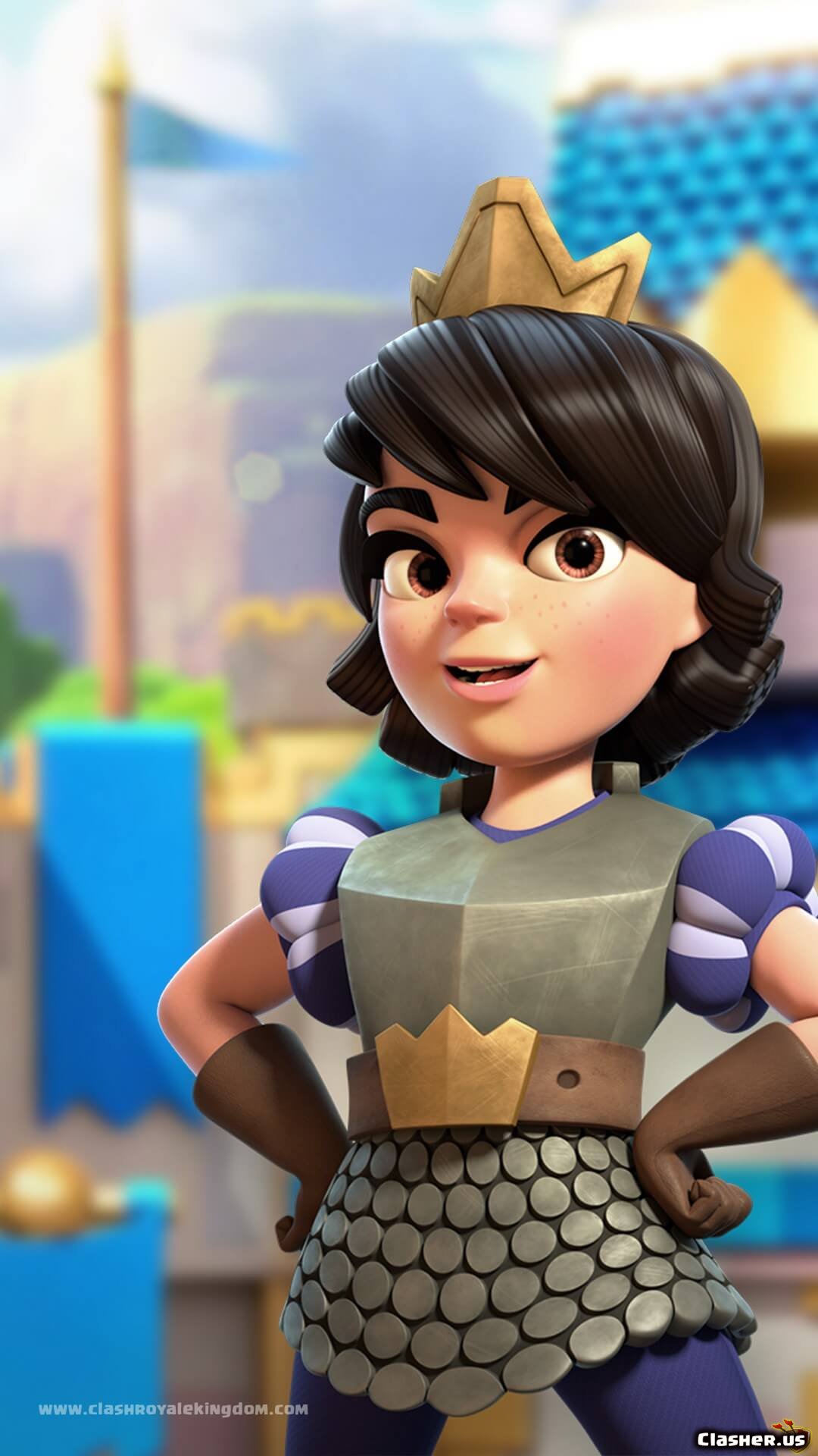 Princess art v10 - Clash Royale Wallpapers | Clasher.us