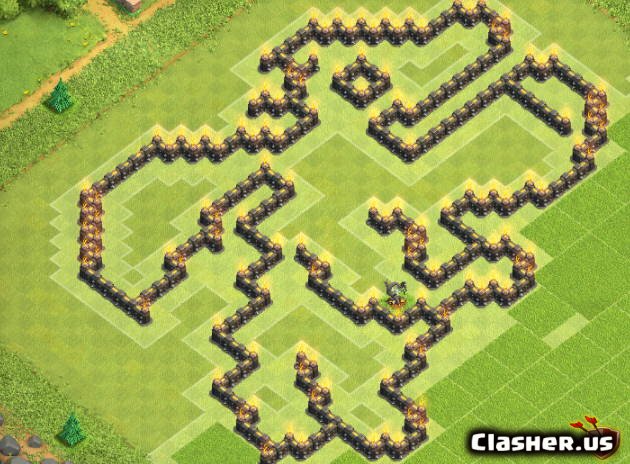 hybrid base,th9, th 9, town hall 9, th9 maps, th9 base, th9...