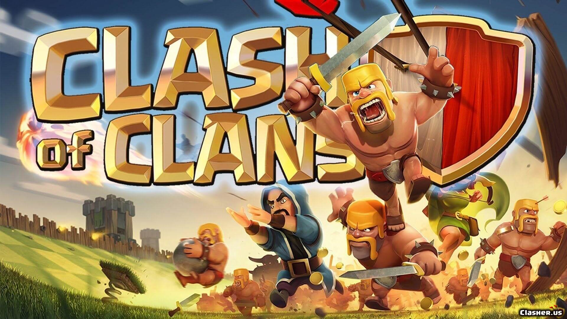 COC Clash Of Clans Projects :: Photos, videos, logos, illustrations and  branding :: Behance