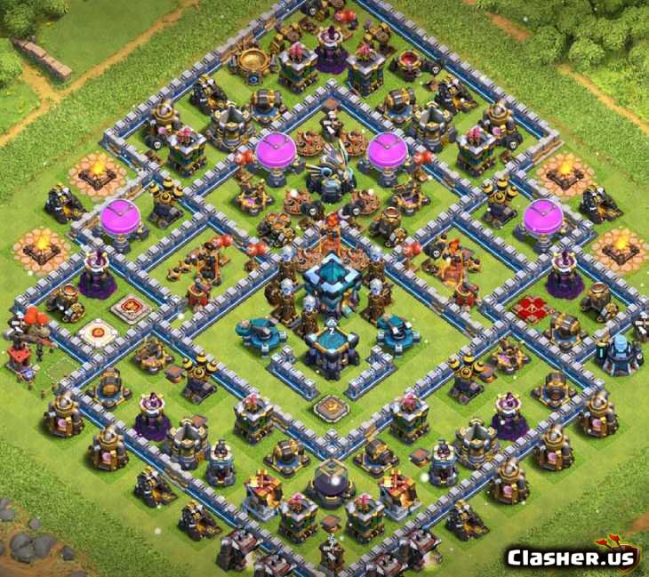 [Town Hall 13] Best TH13 Farming Base v37 [With Link] [11-2019