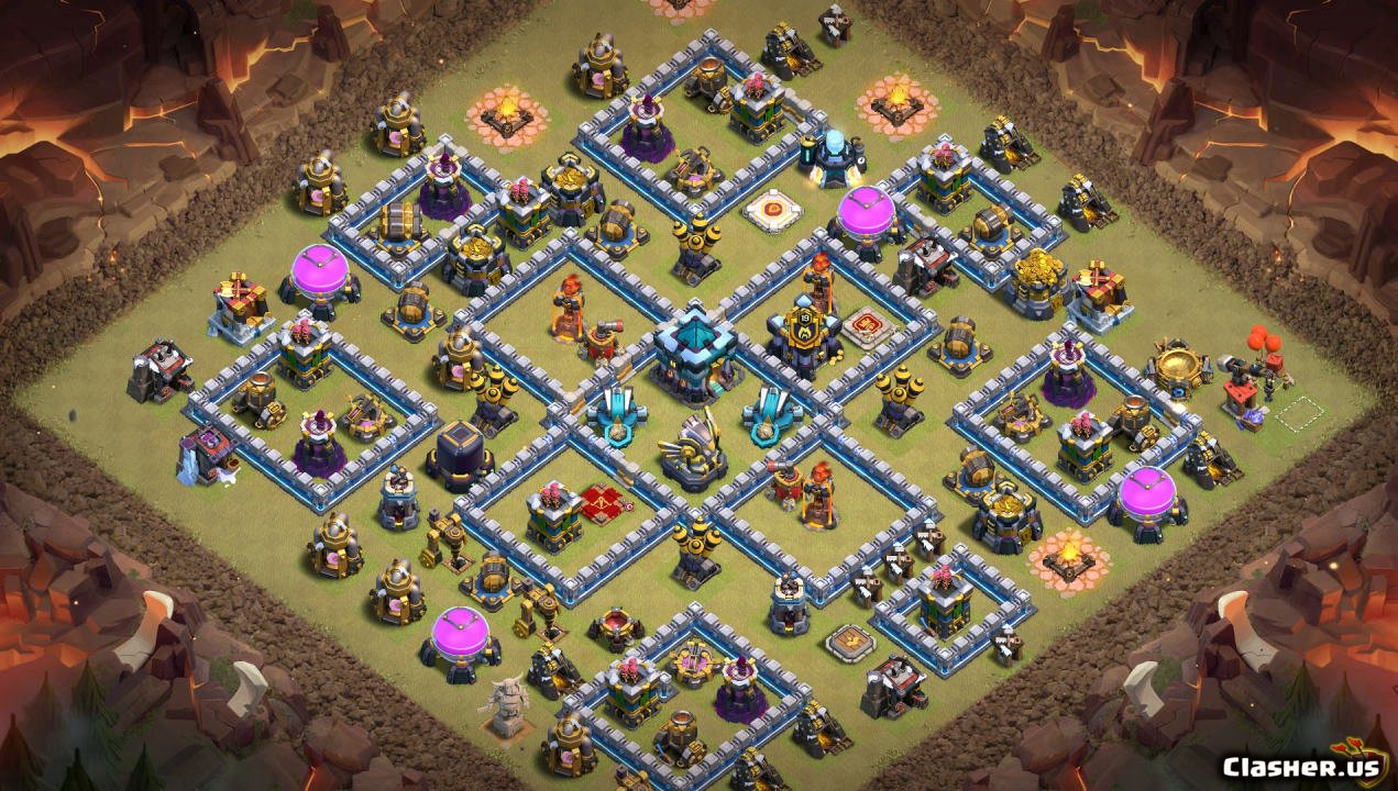 Gallery of Coc Th10 Troll Base.