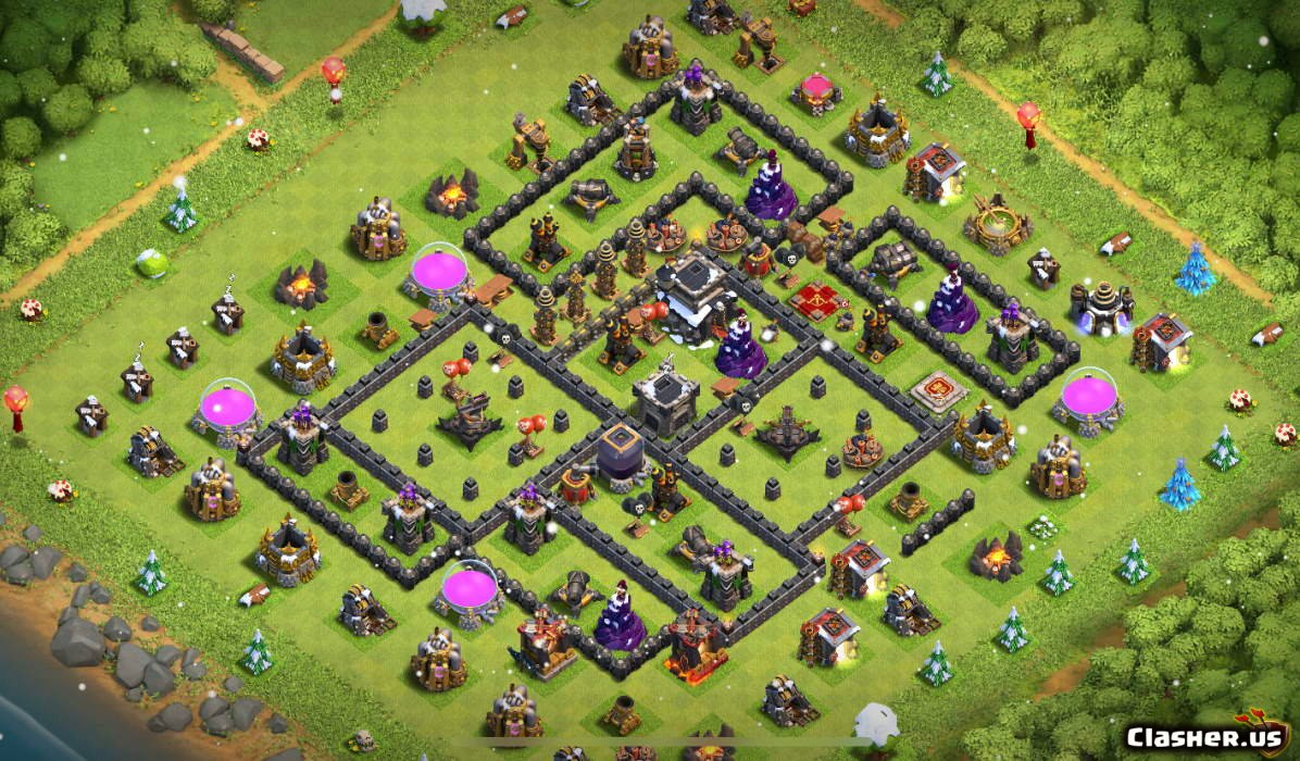 Clash of Clans War Base: Craft Your Shield, Secure Your Victory! 🛡️