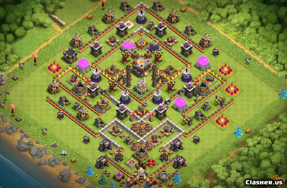 town hall 11 maps,coc base links, coc maps links, clash of clans, coc, coc ...
