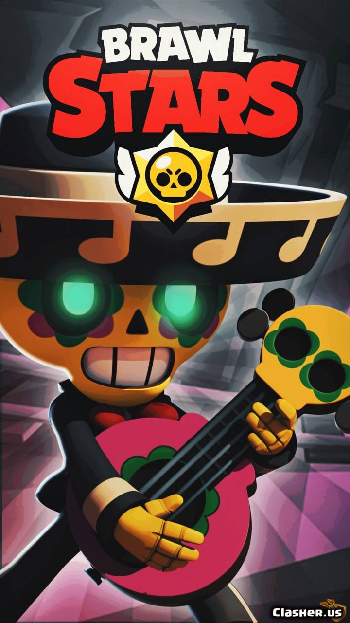 Poco Brawl Stars Brawler Background Brawl Stars Wallpapers Clasher Us - brawl stars wallpaper brawlers