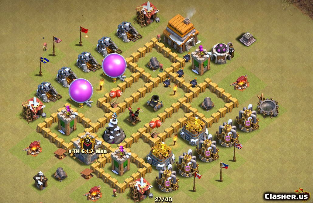 clash of clans fully upgraded