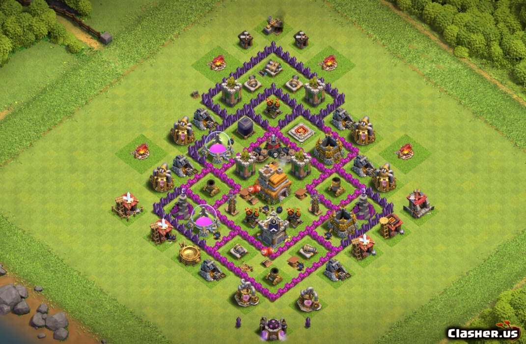 [Town Hall 7] TH7 Trophy/Farm base v45 [With Link] [3-2020] - War Base