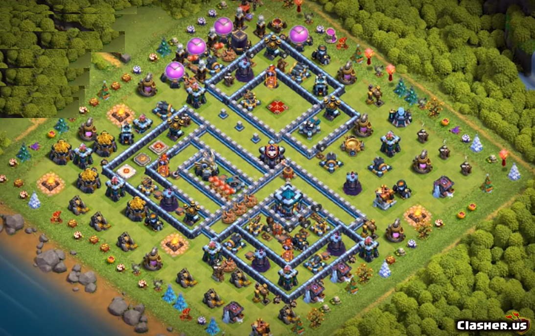 [Town Hall 13] TH13 CWL/Trophy/War base 1065 [With Link