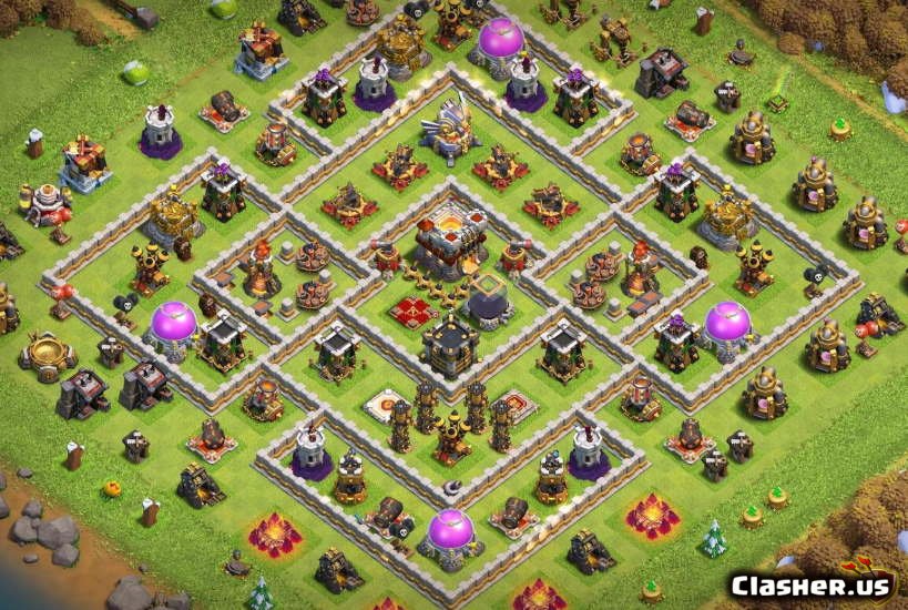 Copy Base [Town Hall 11] TH11 Farm/Trophy base #1087 [With Link] [0 ...