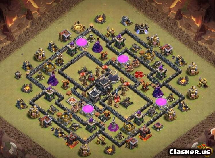 Th9 attack / ring base easy statergy - YouTube