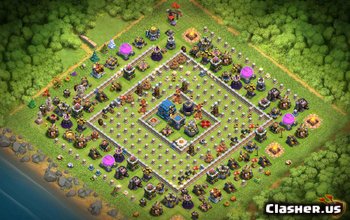 town hall 12, farming/trophy base layout #464