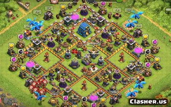 town hall 12, trophy base layout #502