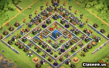 [Town Hall 10] TH10 War/Trophy base #215 [With Link] [4-2020] - War ...