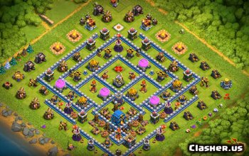 town hall 12, farming/trophy base layout #793