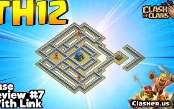 town hall 12, war/trophy base layout #1173