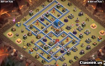 town hall 12, war/trophy base layout #1292