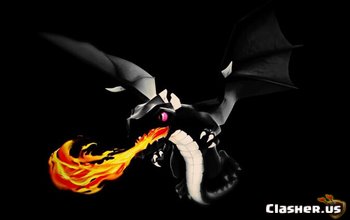clash of clans dragon level 4