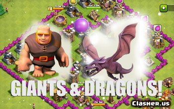 clash of clans dragon levels