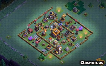 builder hall 6, builder/farming/trophy base layout #1838