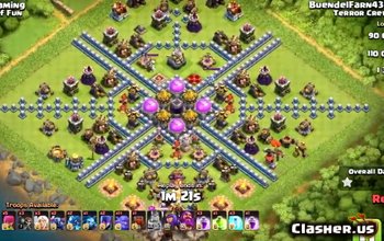 town hall 12, funny/farming/trophy/war/hybrid base layout #2118