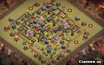 TH10 Clash of Clans Base Layouts: War, Farming & More #3012