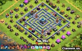 Clash of Clans TH13 Base Layouts: Home, War & Trophy Maps #3014