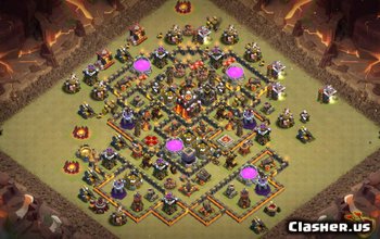 Clash of Clans TH10 Base Layouts: War, Trophy & Farming #3057