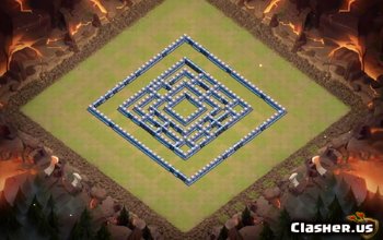 TH13 Trophy & War Base Layouts for Clash of Clans v420 #3095