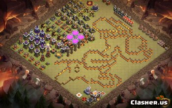 TH11 Clash of Clans Base Layouts & Maps - Odi's Designs #3180