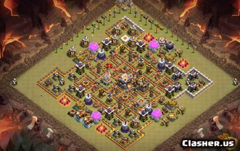 TH10 Clash of Clans Base Layouts: War, Trophy & More #3186