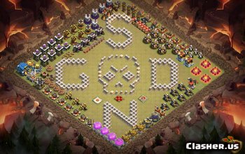 TH12 Aspecte de bază amuzante și progres pentru Clash of Clans #3190