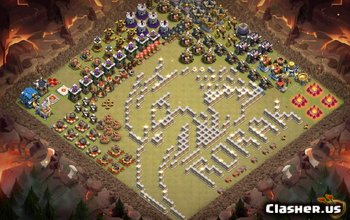 TH12 Clash of Clans: leuke trol- en voortgangsbasisindelingen #3210