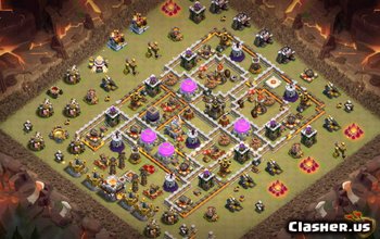 Clash of Clans TH11-basisindelingen: trofee, oorlog en landbouw #3219