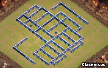 TH13 Base Layouts for Clash of Clans: War & Trophy Maps #3239