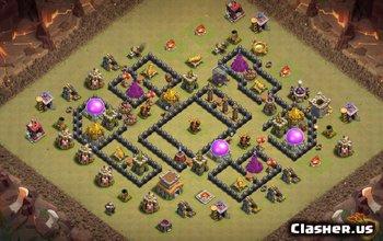 Clash of Clans TH8 Base Layouts: Farming, War & Trophy Maps #3360