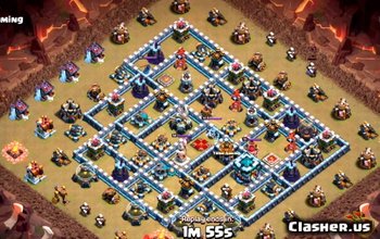 TH13 Clash of Clans Base Layouts: Trophy & War Maps #3361