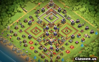 Clash of Clans Town Hall 11 Base Layouts & Maps #3367