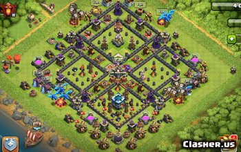 TH13 Base Layouts for Clash of Clans: War, Trophy & More #3392
