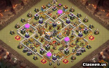 Clash of Clans TH11 Base Layouts: War, Trophy & Farm Maps #3474