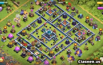 TH13 Clash of Clans Base Layouts for War & Trophy Success #3532