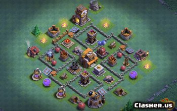 Beste Builder Base Layouts for Clash of Clans - BH5 V24 #3536